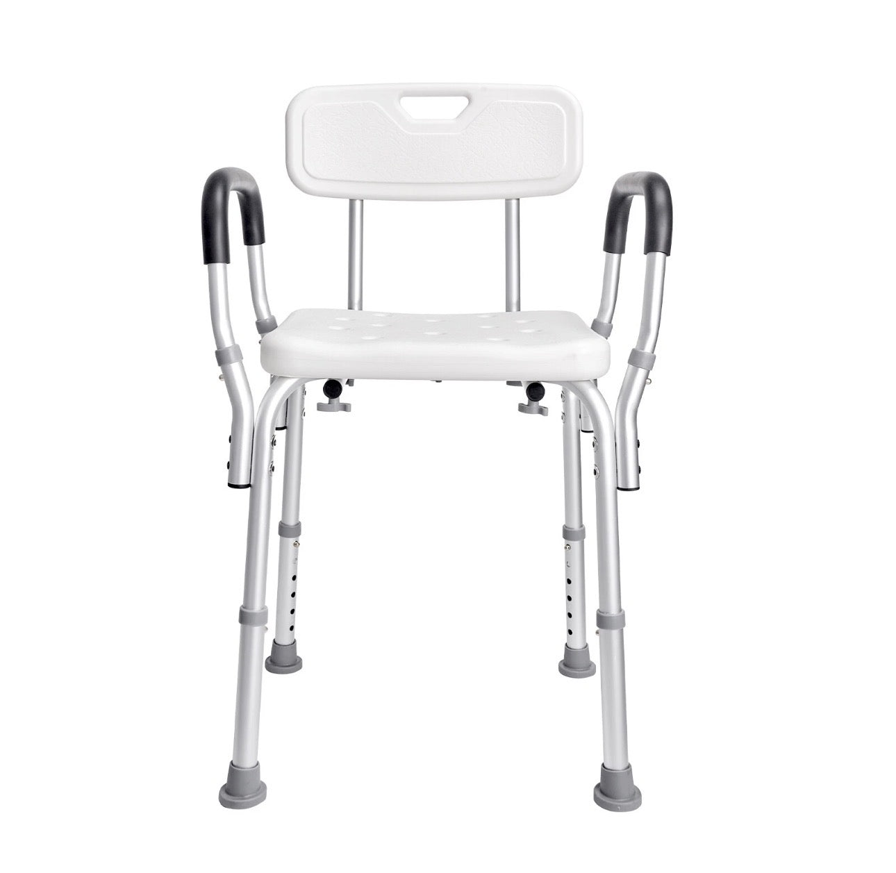 Adjustable Shower Chair Bath Seat With Back Rest