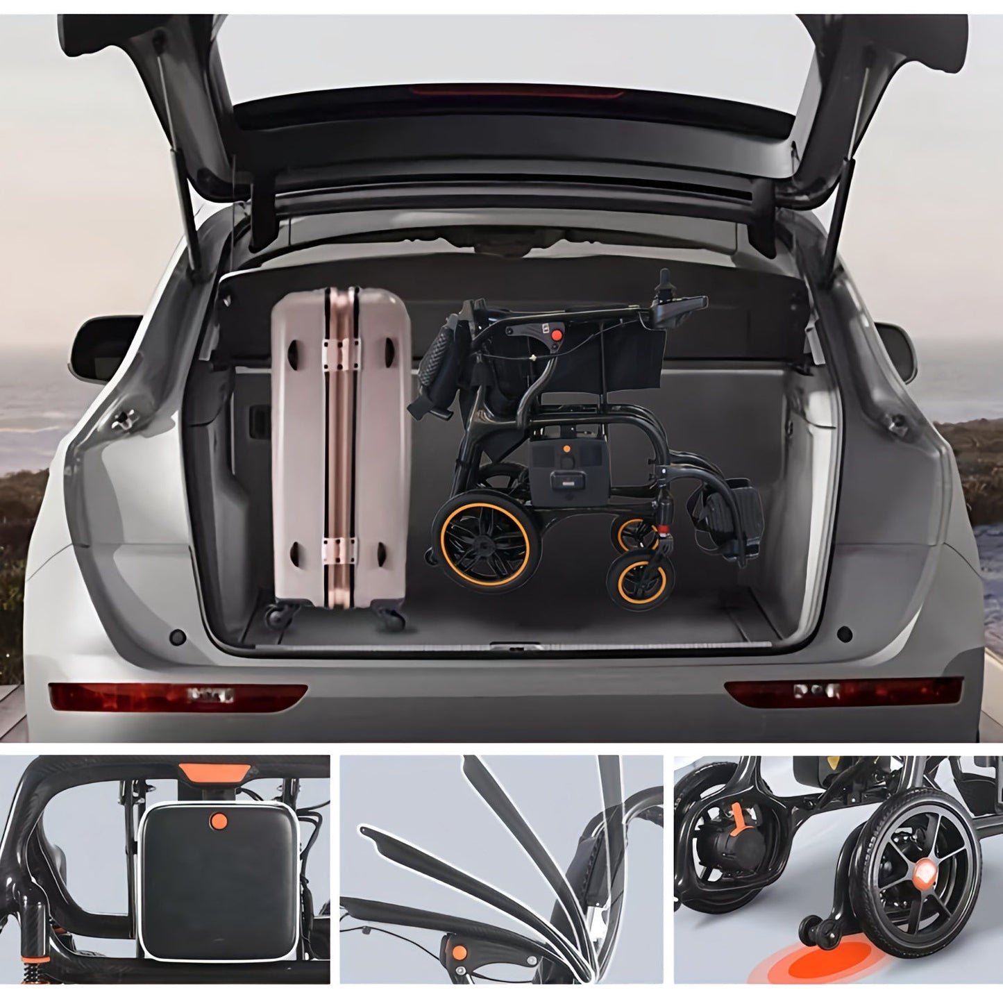 CarbonLite 11.8kg Electric Wheelchair