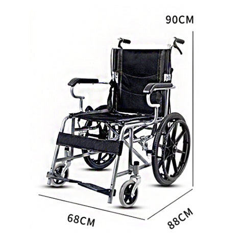 Compact Self-Propelled Wheelchair