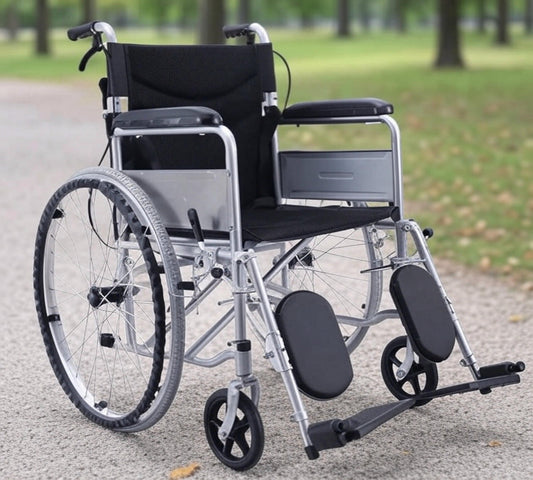 Self Rolling Portable Folding Light Wheelchair