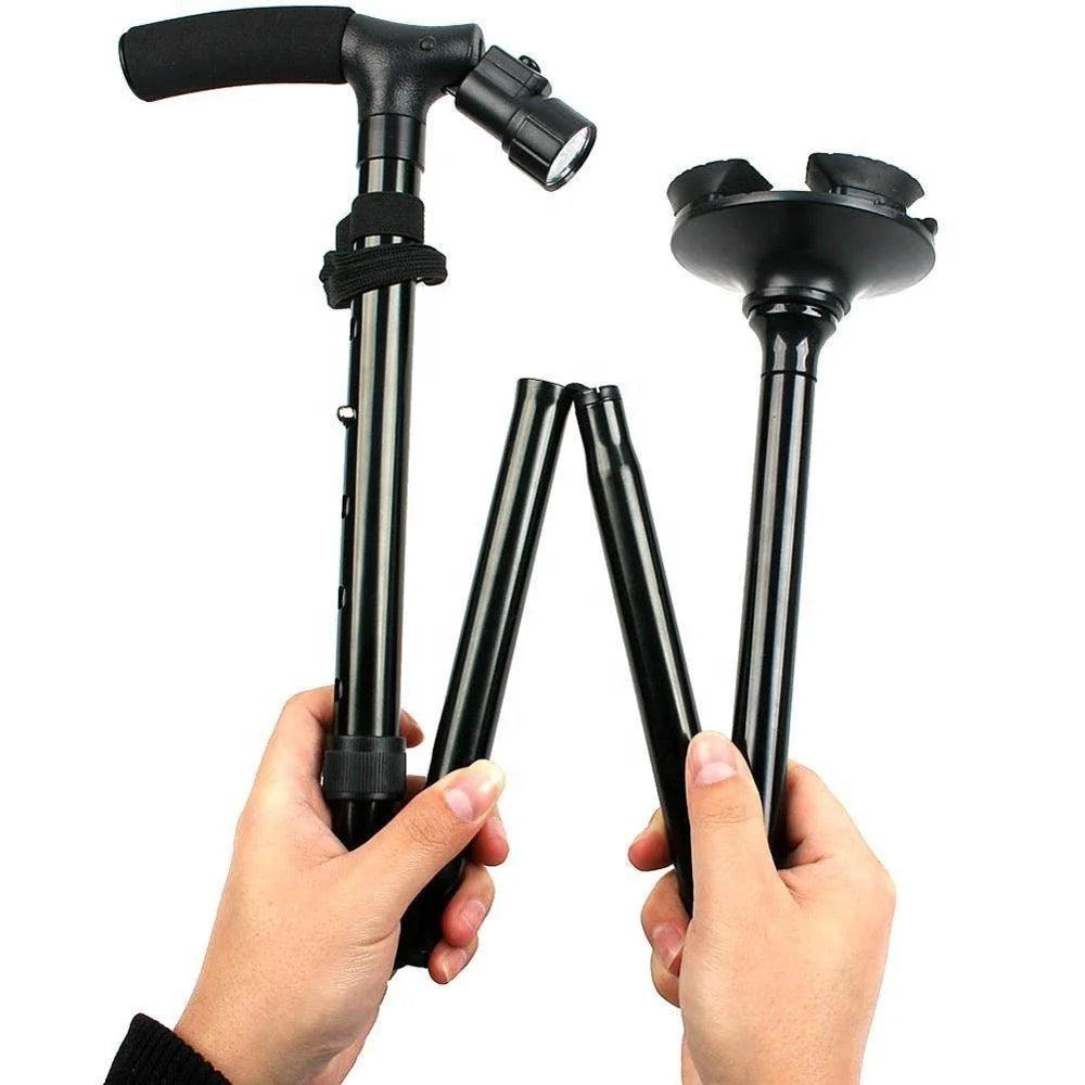 Foldable Cane with Led Light - Pain Free Me