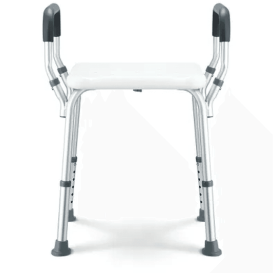 Adjustable shower chair bath seat for bathroom safety