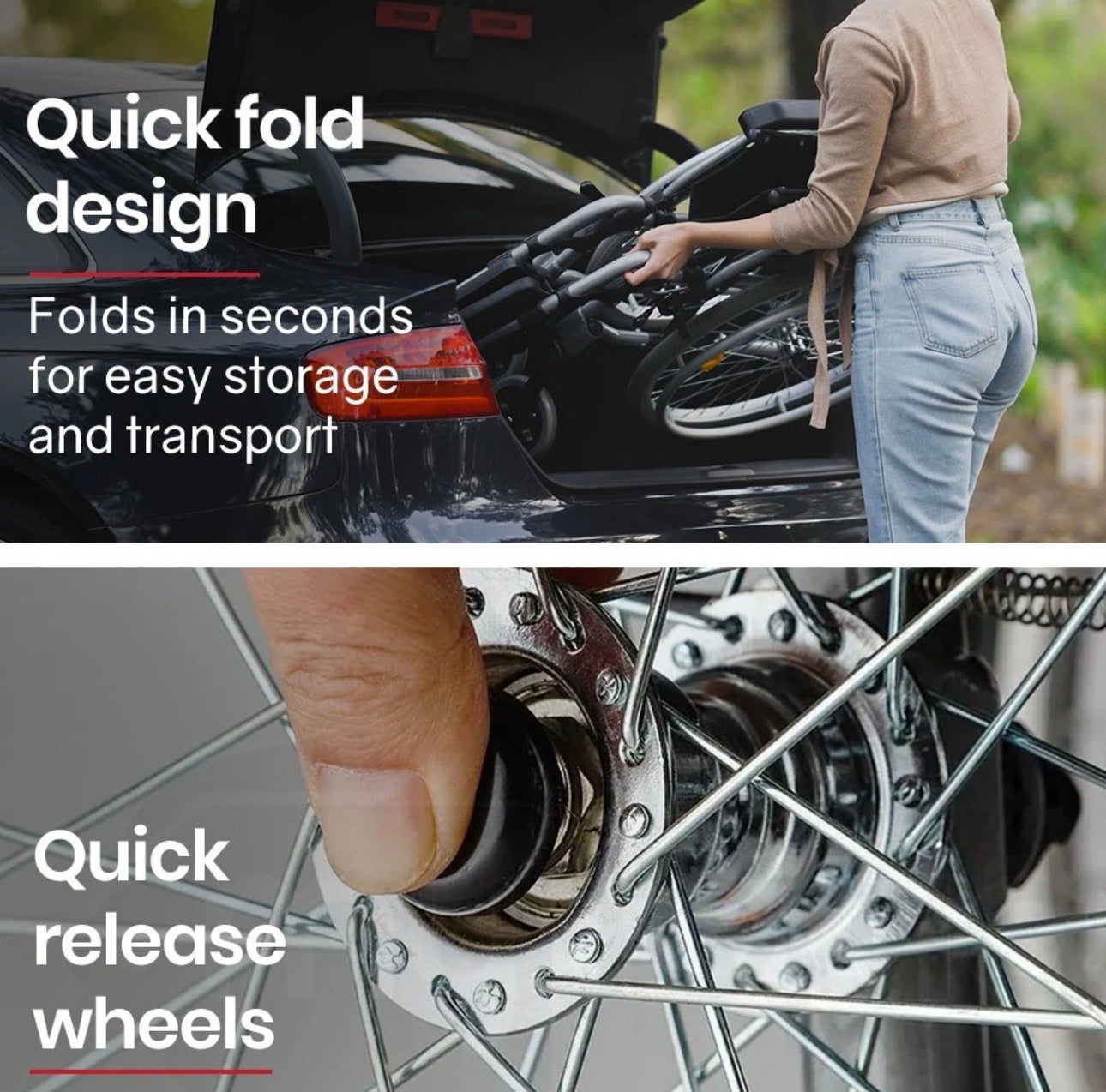 ComfortLite™ Full-Size Wheelchair