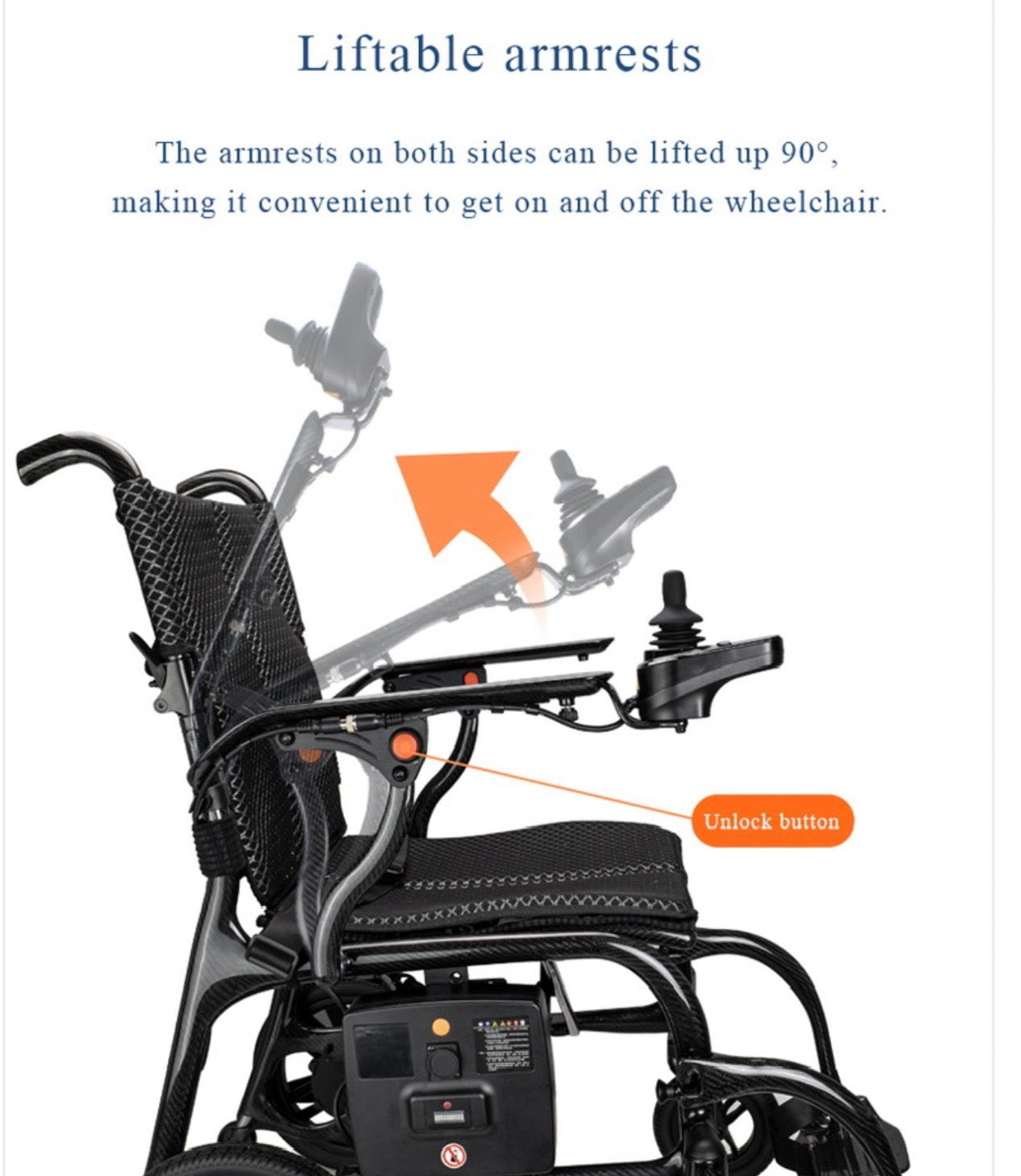 CarbonLite 11.8kg Electric Wheelchair