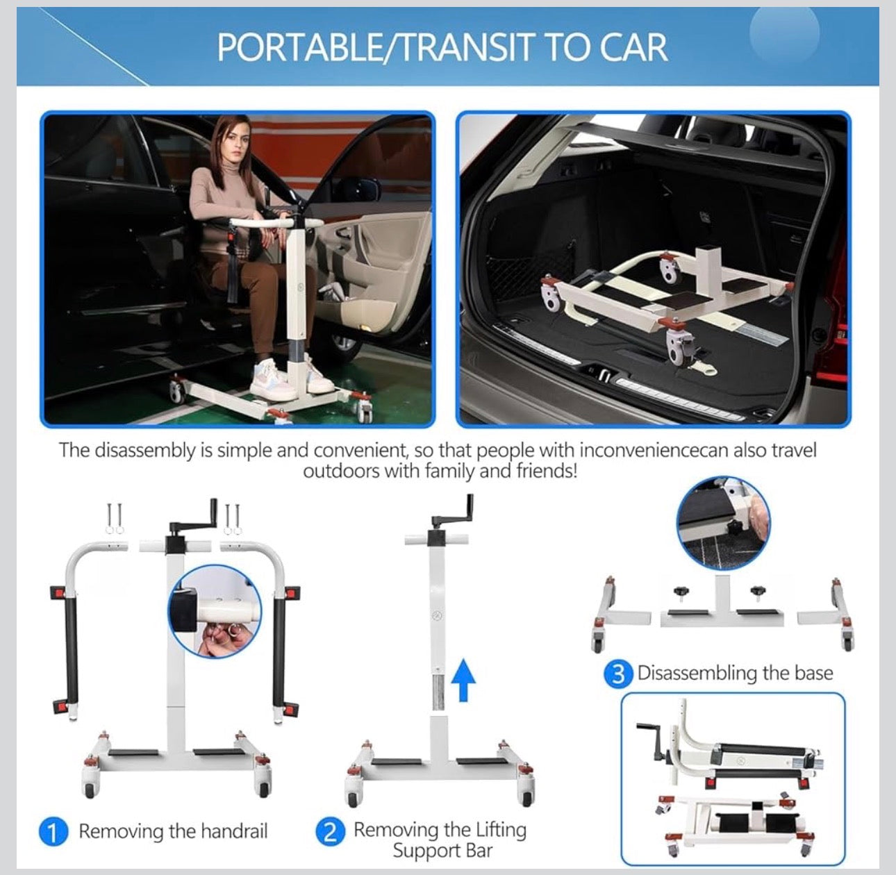 ComfortCrane - Portable Patient Hoist