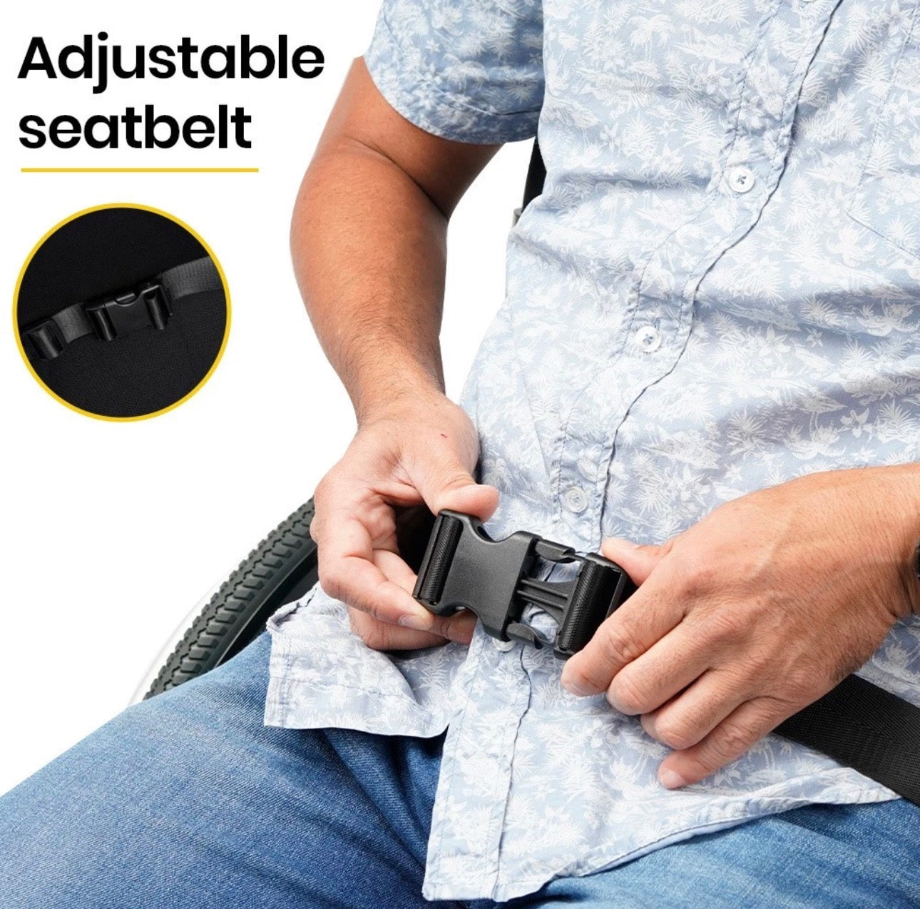 ComfortWide™ Extra Wide Self-Propelled Wheelchair | 56cm Seat | 150kg Capacity