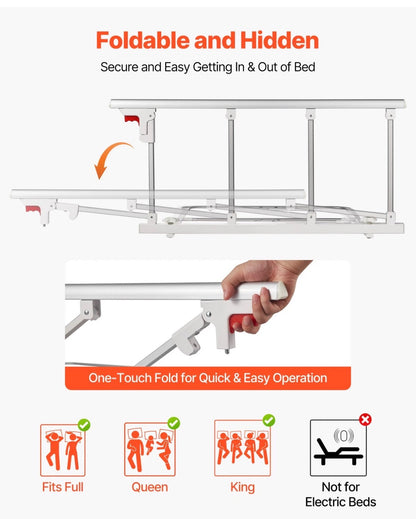 BedGuard Pro™ Adjustable Bed Rail