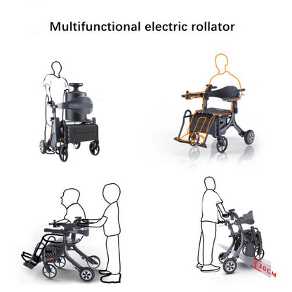 ElectroStride Pro - Electric Rollator 4 in 1