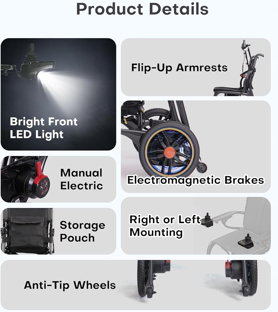 CarbonLite 11.8kg Electric Wheelchair