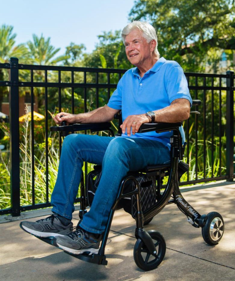 ElectroStride Pro - Electric Rollator 4 in 1