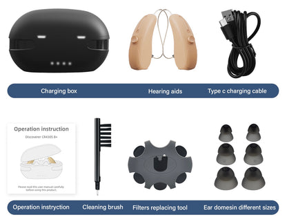 ClearHear Elite - Bluetooh Streaming App Controlled Hearing Aids