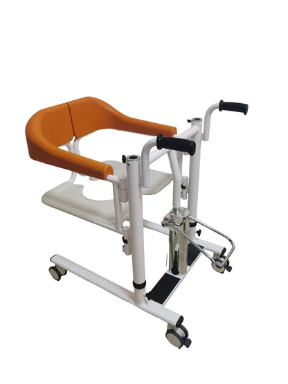 Hydraulic Patient Lift Transfer Chair Pro with Underarm Assist