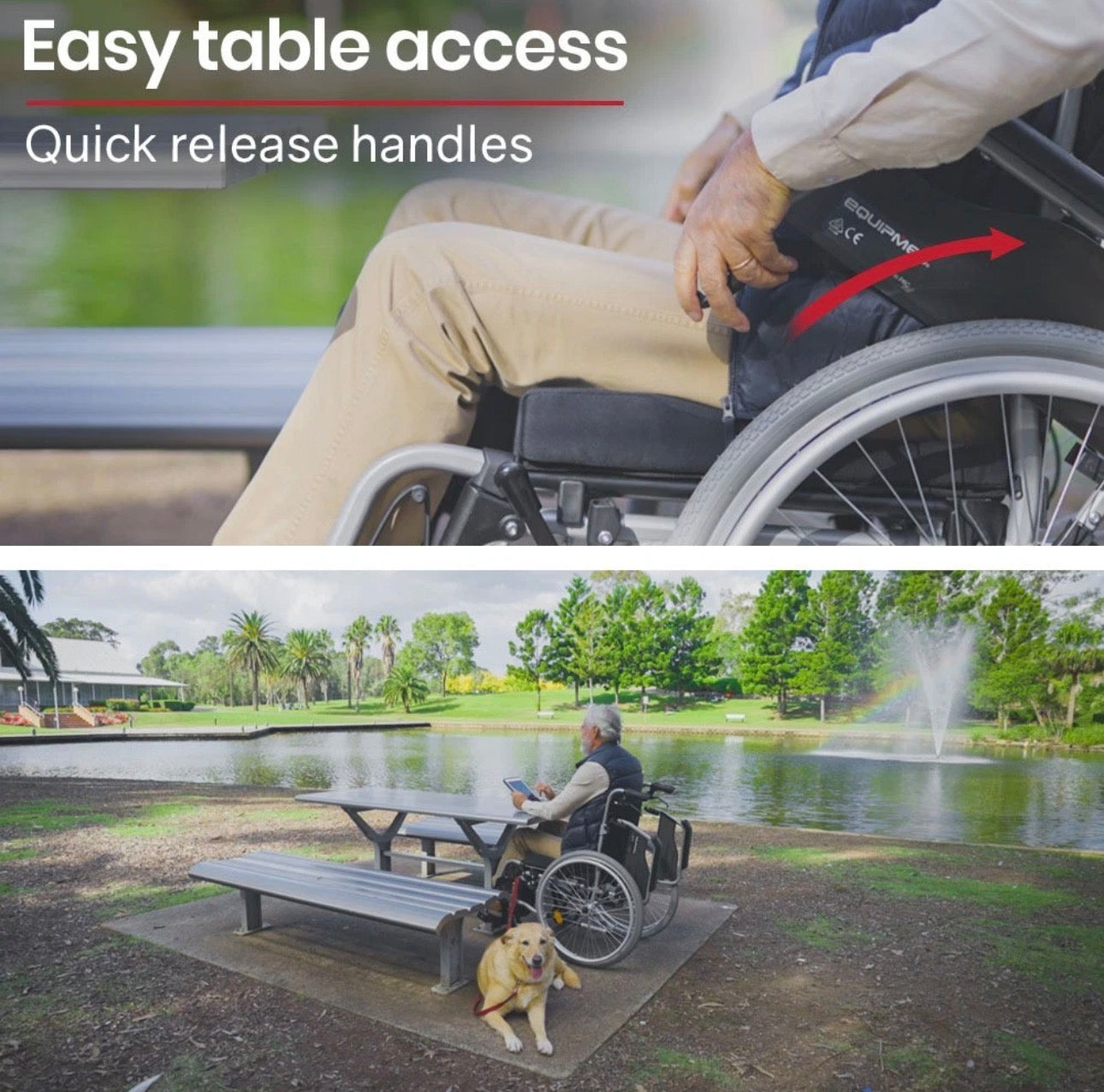 ComfortLite™ Full-Size Wheelchair