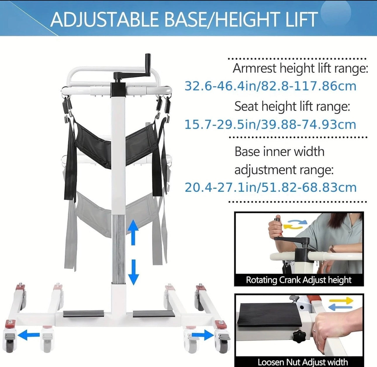 ComfortCrane - Portable Patient Hoist