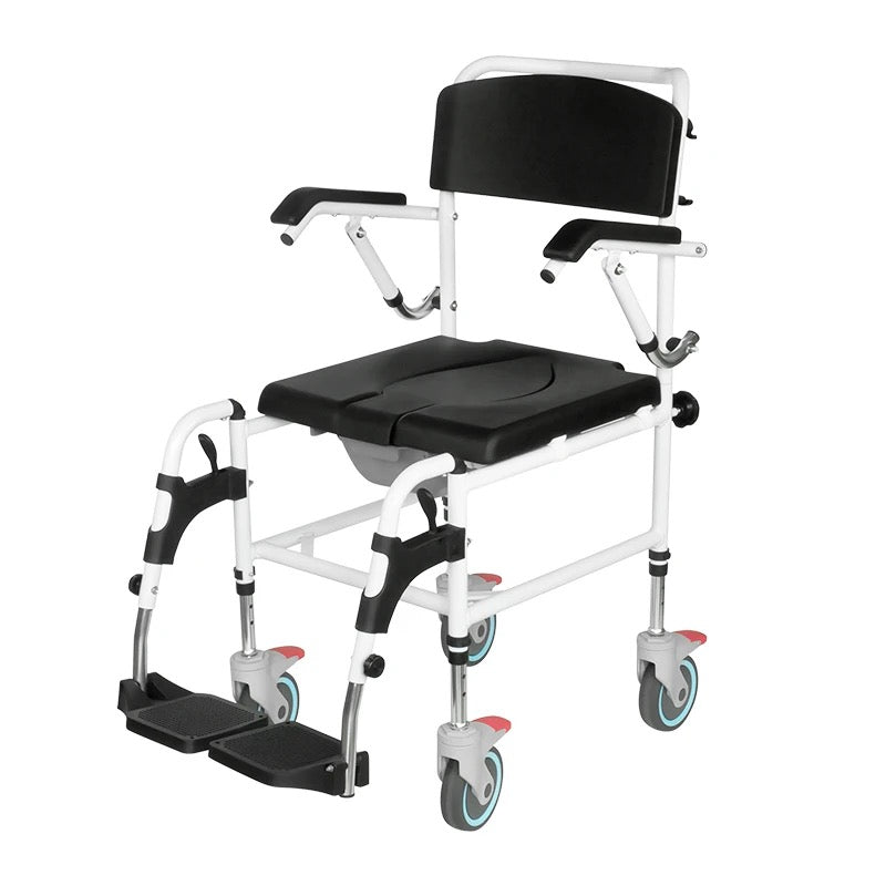 VersaCare Adjustable Commode Wheelchair