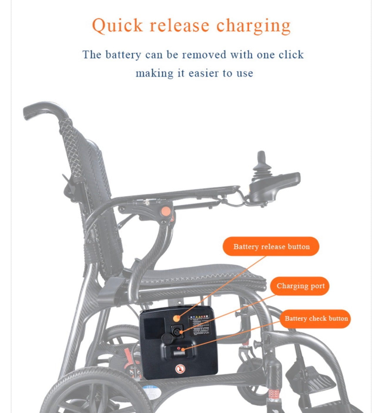 CarbonLite 11.8kg Electric Wheelchair