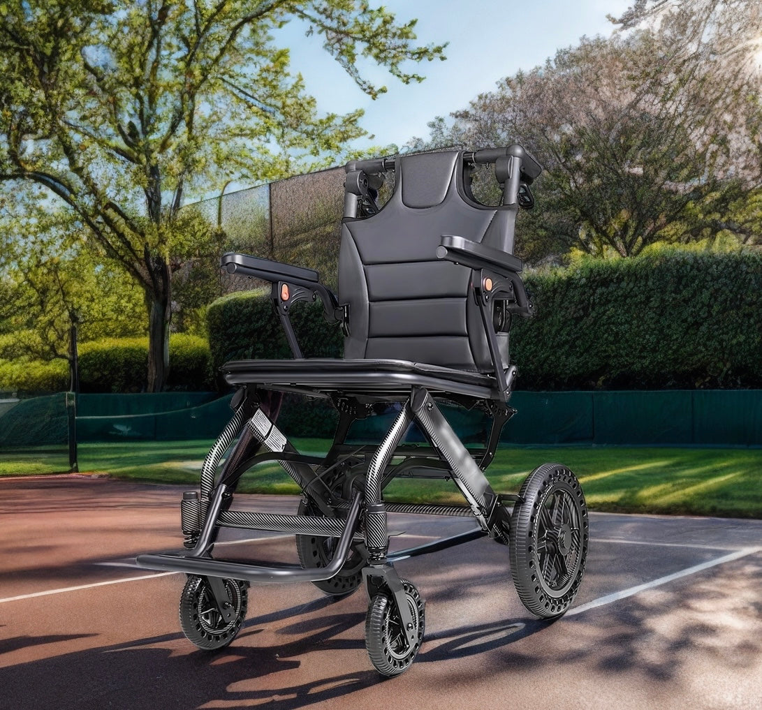 TitanLite: The Ultra-Light, Ultra-Sturdy Folding Rolling Manual Wheelchair