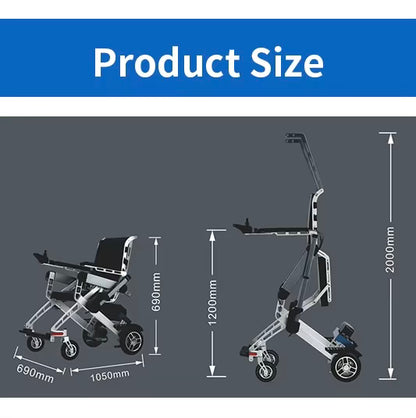 ElevateX Standing Electric Wheelchair for Rehabilitation Training
