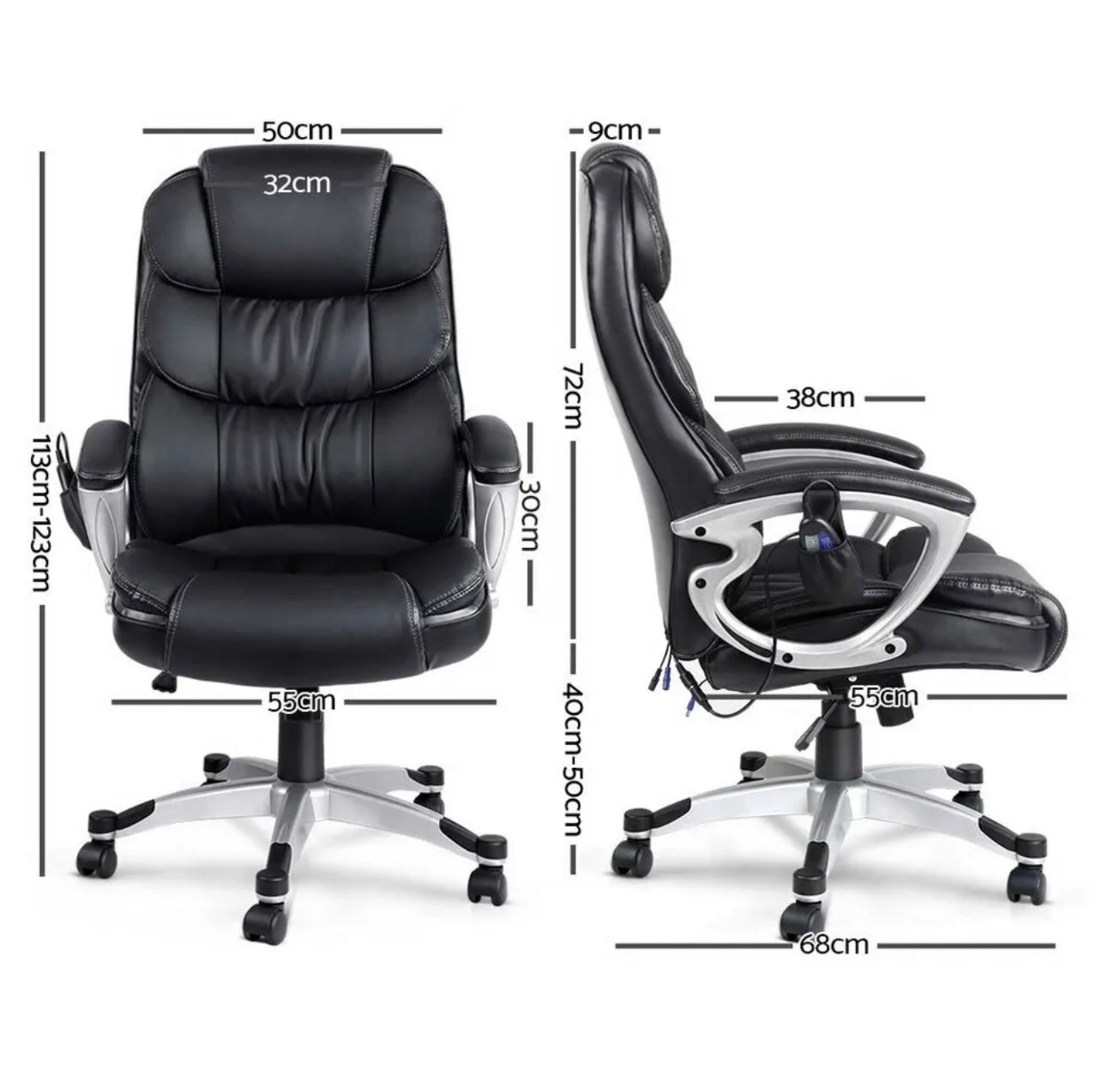 Heat and Rub Executive Office Massage Chair