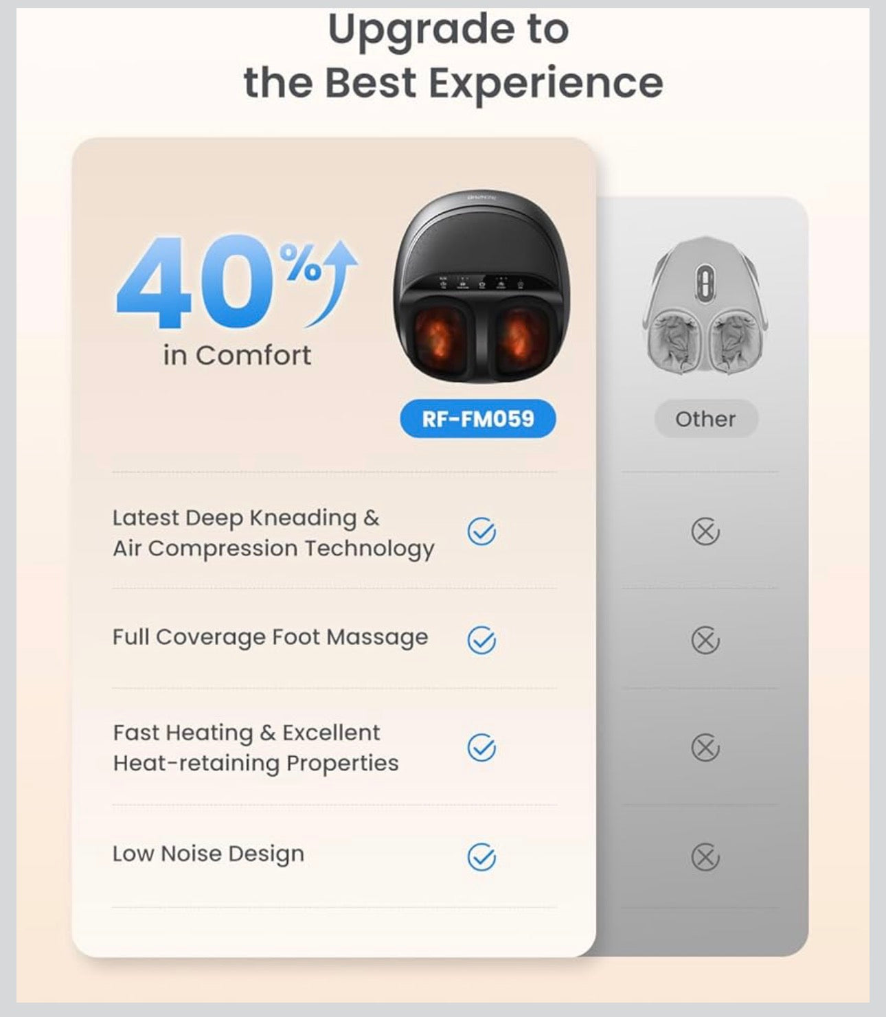 Professional Shiatsu Foot Massager With Heating