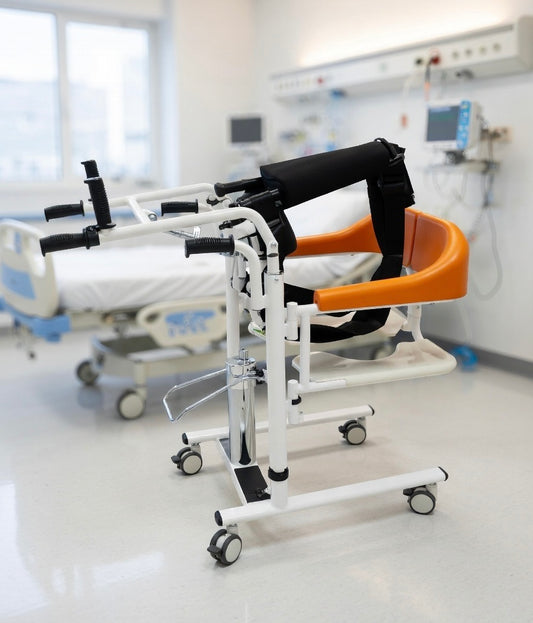 Hydraulic Patient Lift Transfer Chair Pro with Underarm Assist