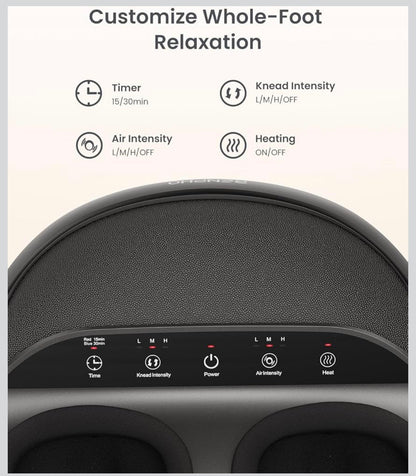 Professional Shiatsu Foot Massager With Heating
