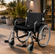 ComfortWide™ Extra Wide Self-Propelled Wheelchair | 56cm Seat | 150kg Capacity