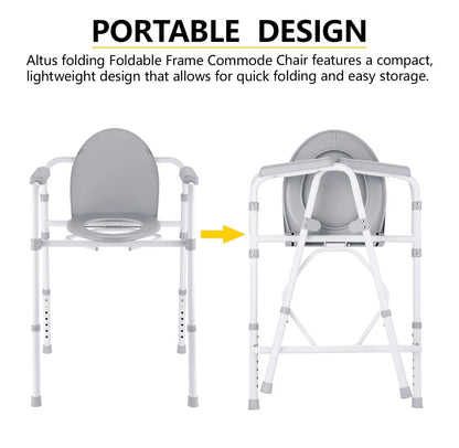 Flexi Folding Commode Chair