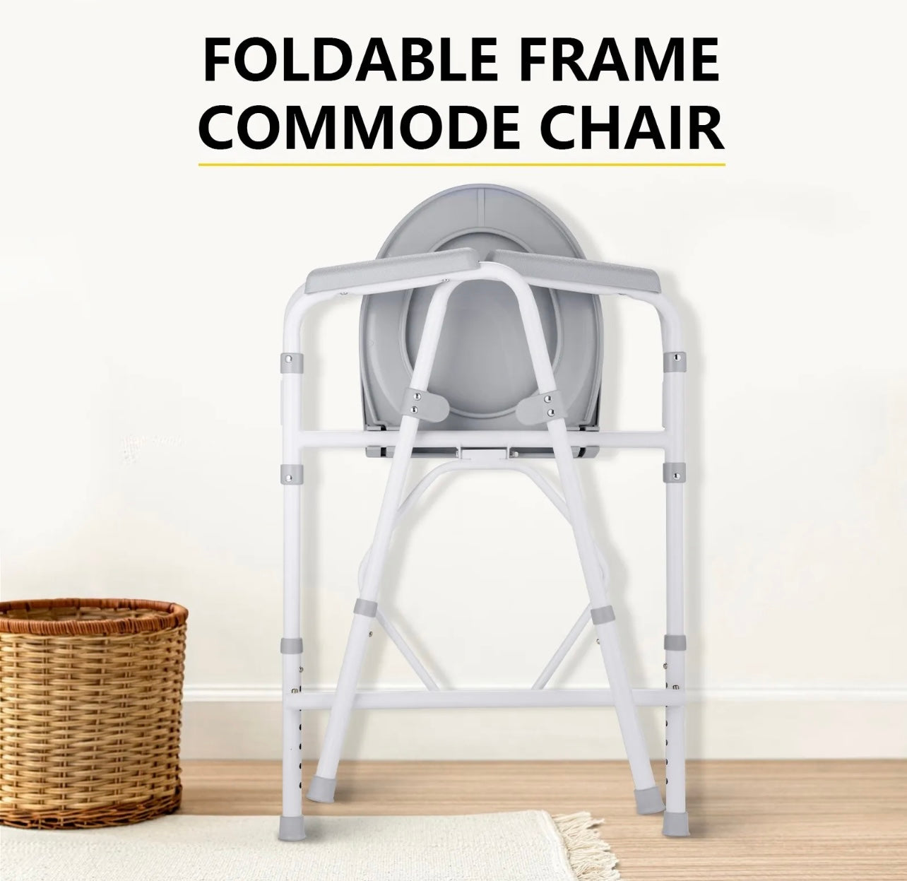 Flexi Folding Commode Chair