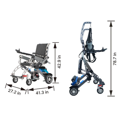 ElevateX Standing Electric Wheelchair for Rehabilitation Training