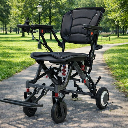 Electric PostureLite – Lightweight Folding Electric Wheelchair