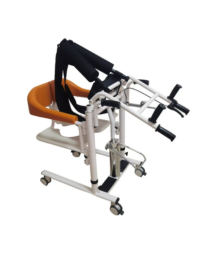 Hydraulic Patient Lift Transfer Chair Pro with Underarm Assist