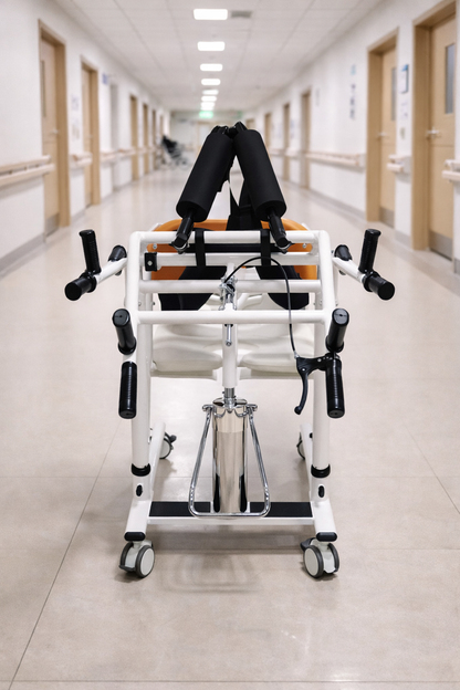 Hydraulic Patient Lift Transfer Chair Pro with Underarm Assist