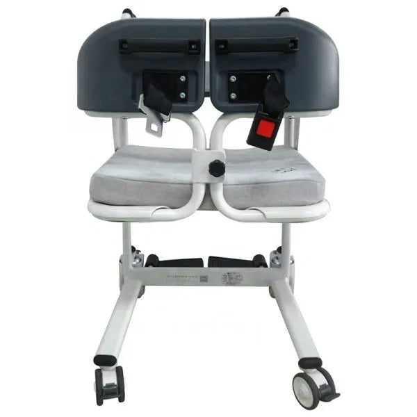 Patient transfer chair footrests