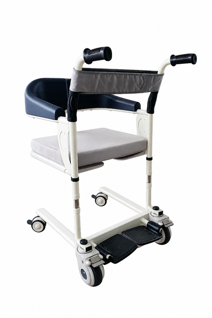 4-in-1 commode wheelchair over toilet
