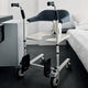 4-in-1 patient transfer commode wheelchair for aged care