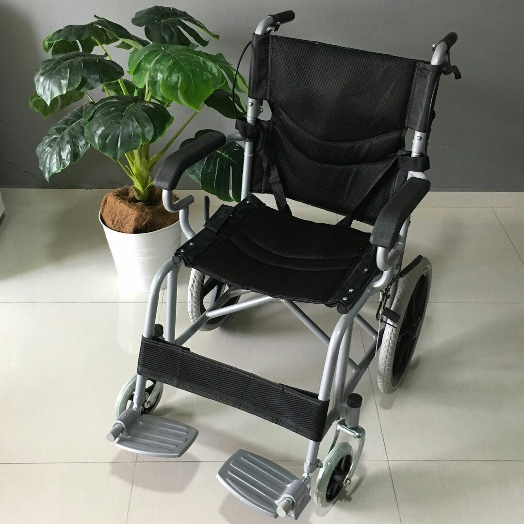 Light Portable Folding Push Wheelchair