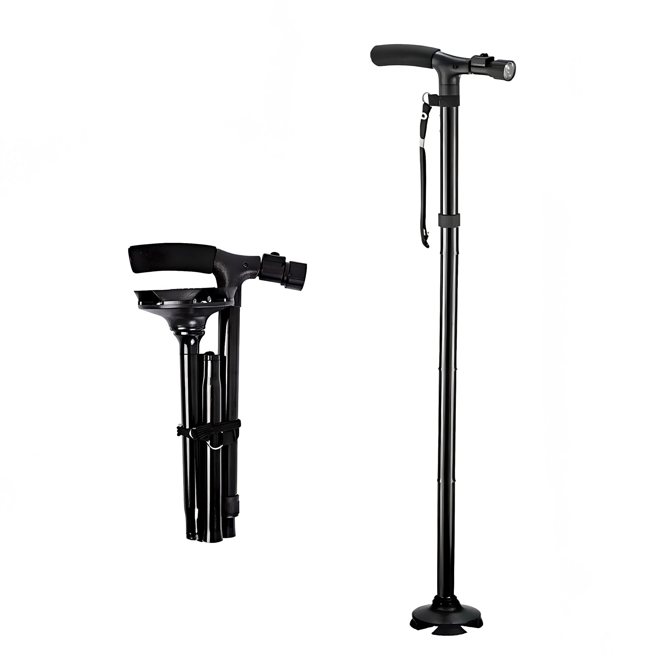 Foldable Cane with Led Light Mobility Delivery