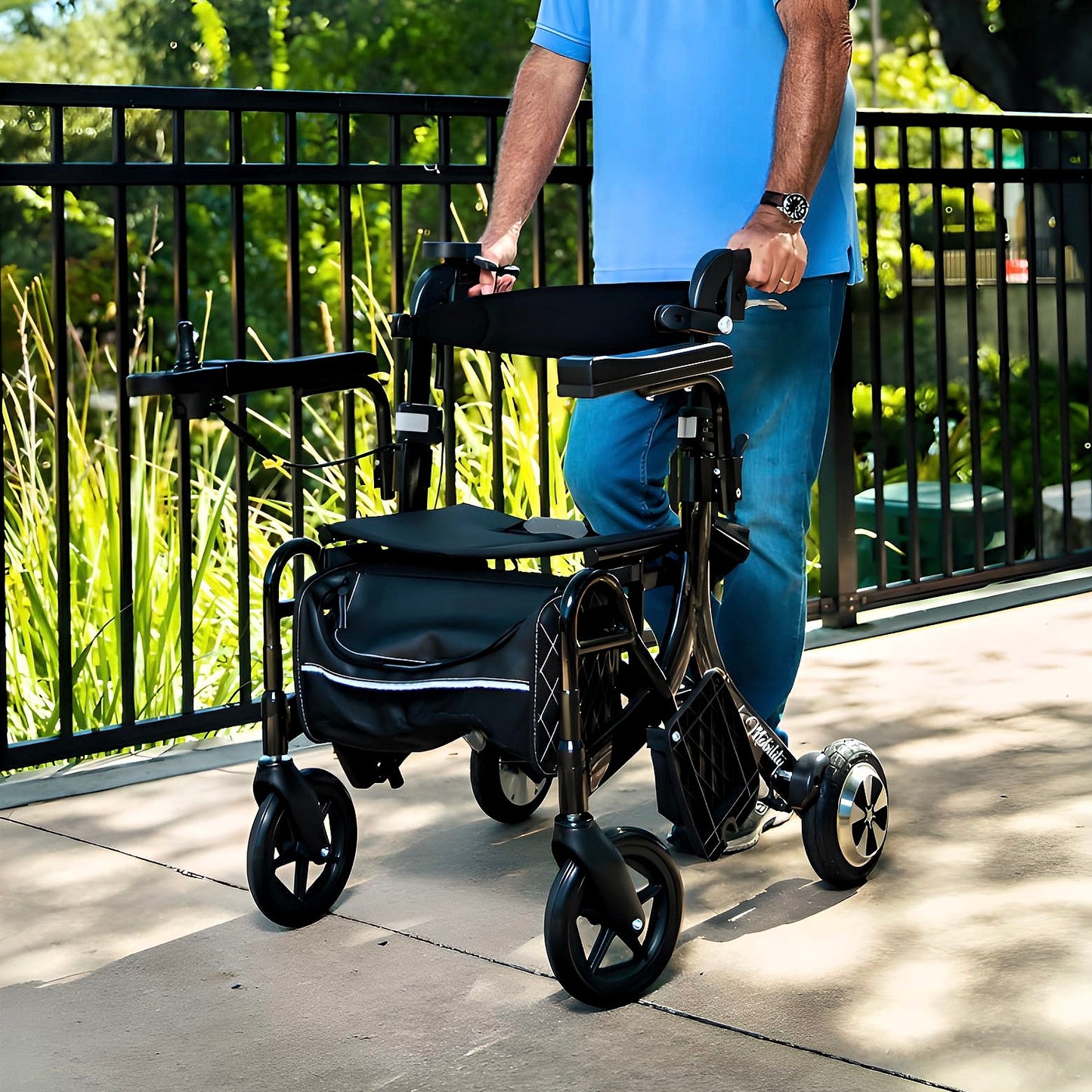 ElectroStride Pro - Electric Rollator 4 in 1