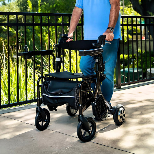 ElectroStride Pro - Electric Rollator 4 in 1