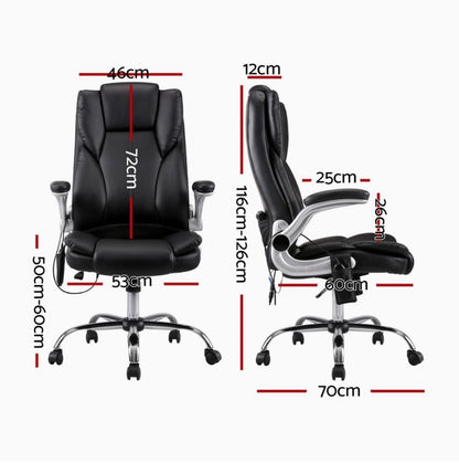 Heat and Rub Executive Office Massage Chair.