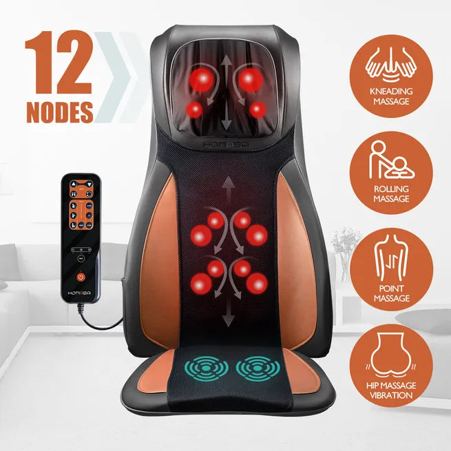 Shiatsu car outlet seat massager