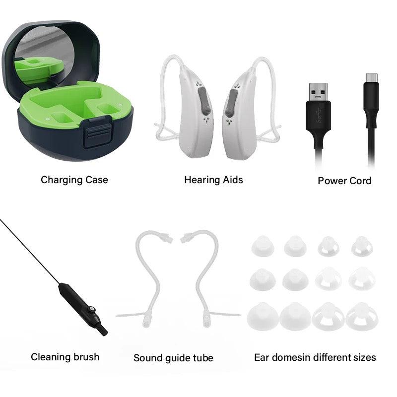 Rechargeable noise cancelling online headphones