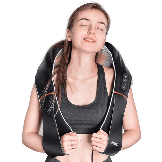 Shiatsu Neck and Shoulder Back Massager with Heat - Pain Free Me