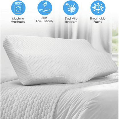 Snooze Right- Orthopaedic Memory Foam Pillow - Pain Free Me