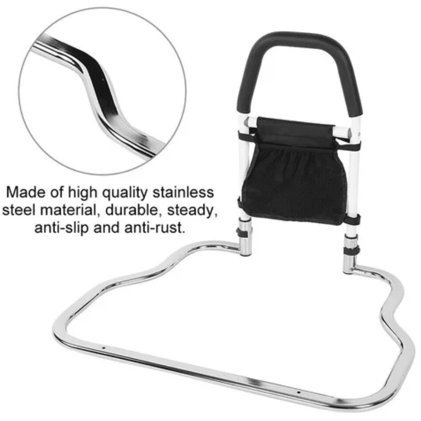 Safety Bed Rail Rack Support Bedside Elderly Mobility Aid Fall Prevention Bar - Pain Free Me