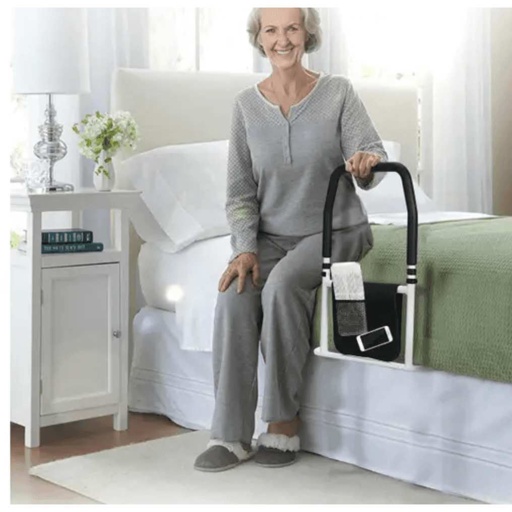 Safety Bed Rail Rack Support Bedside Elderly Mobility Aid Fall Prevention Bar - Pain Free Me