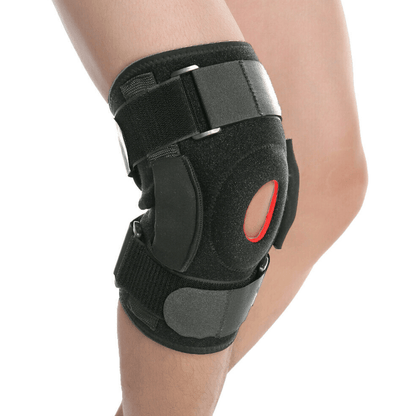 Double Hinged Full Knee Support Patella Brace - Pain Free Me