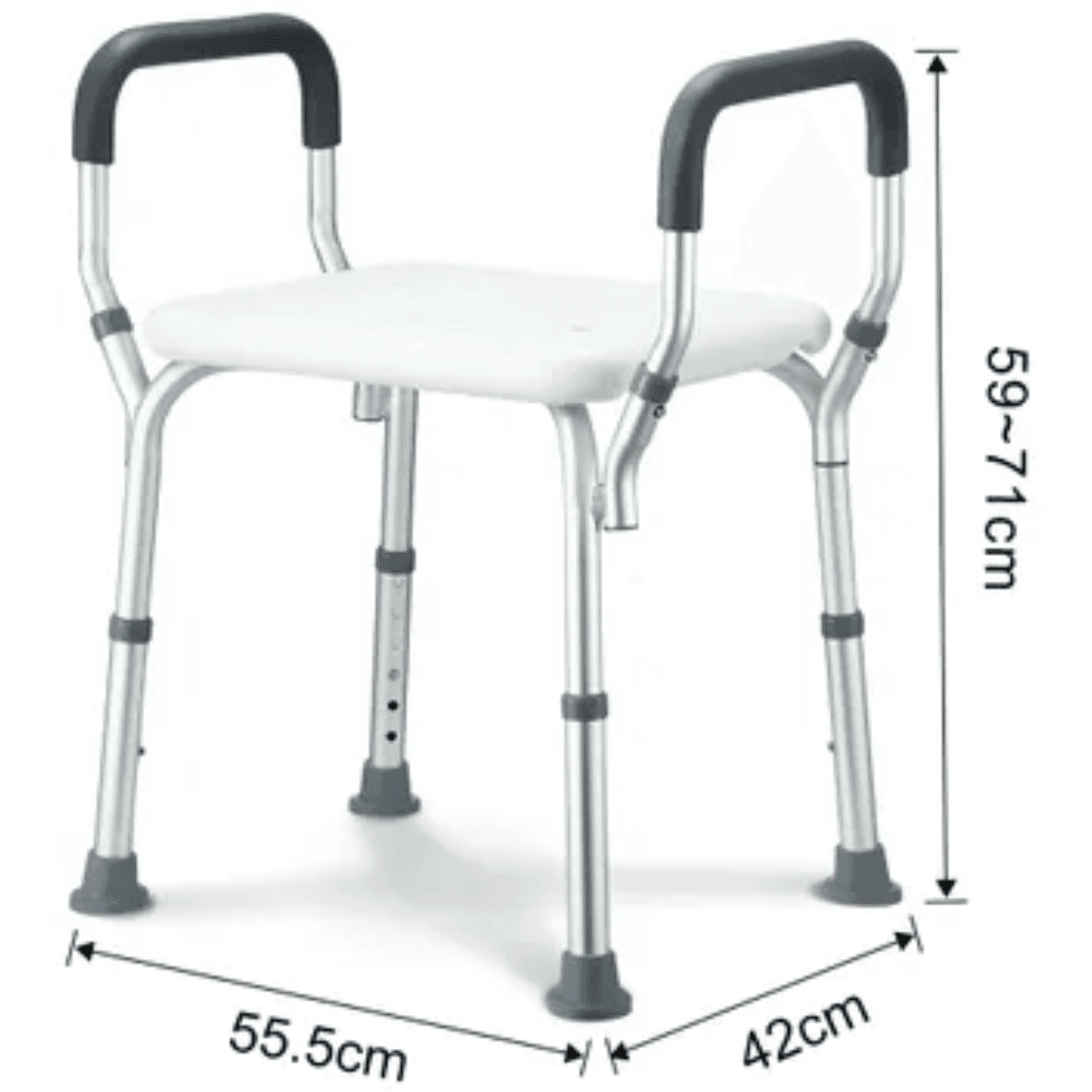 Adjustable Shower Chair Bath Seat - Pain Free Me