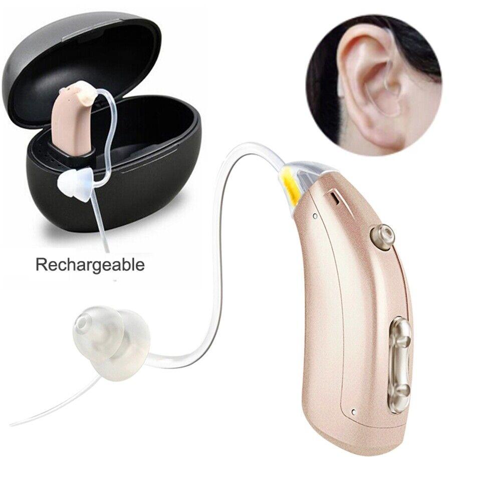 Premium Rechargeable Hearing Aid Behind Ear - Pain Free Me